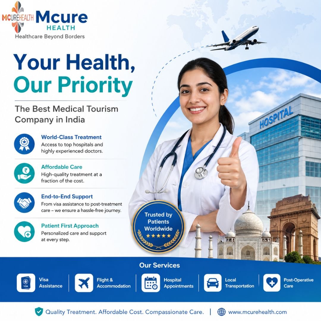 Mcure Health – Best Medical Tourism Company in India for Affordable Treatment