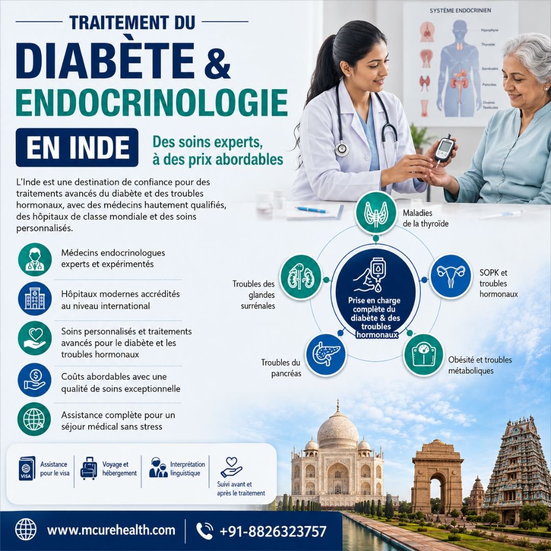 Traitement du Diabète et de l’Endocrinologie en Inde avec Mcure Health