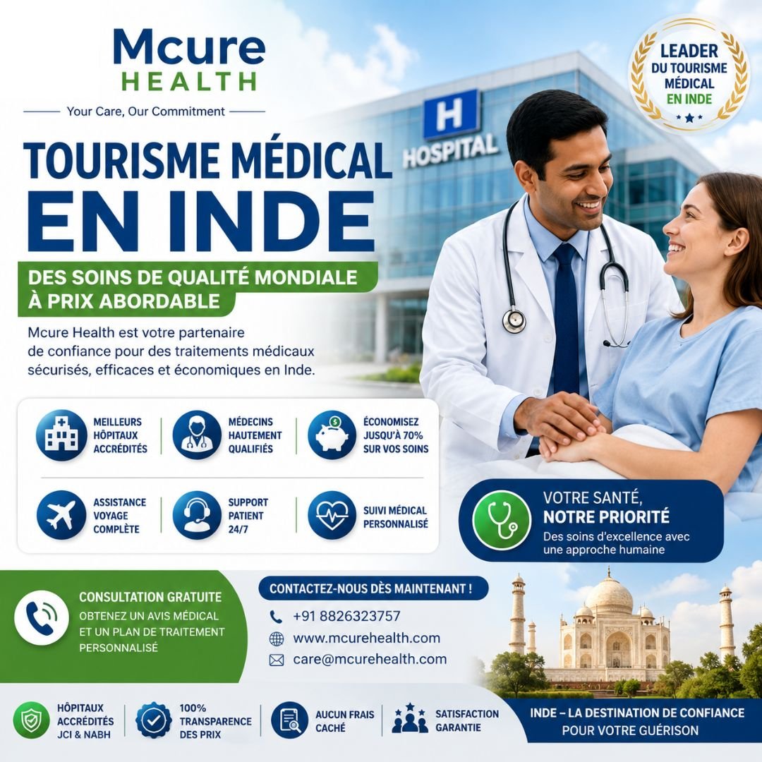 Mcure Health – Le Meilleur Service de Tourisme Médical en Inde