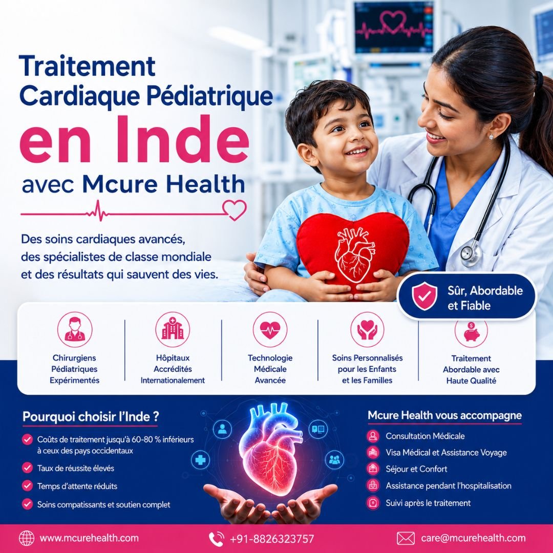 Traitement Cardiaque Pédiatrique en Inde avecMcure Health