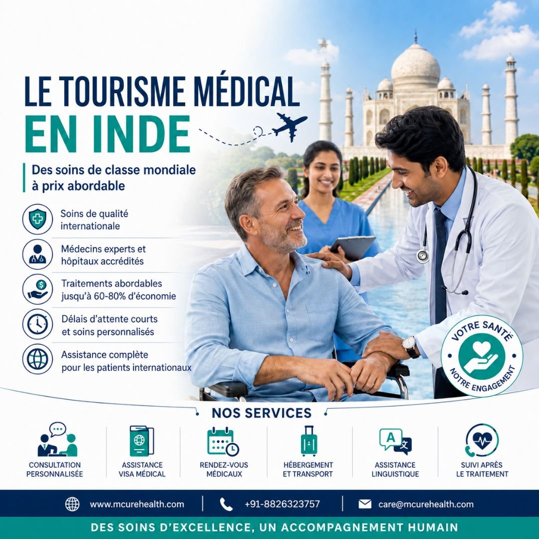 Le Tourisme Médical en Inde avec Mcure Health : Des Soins de Classe Mondiale à Prix Abordable