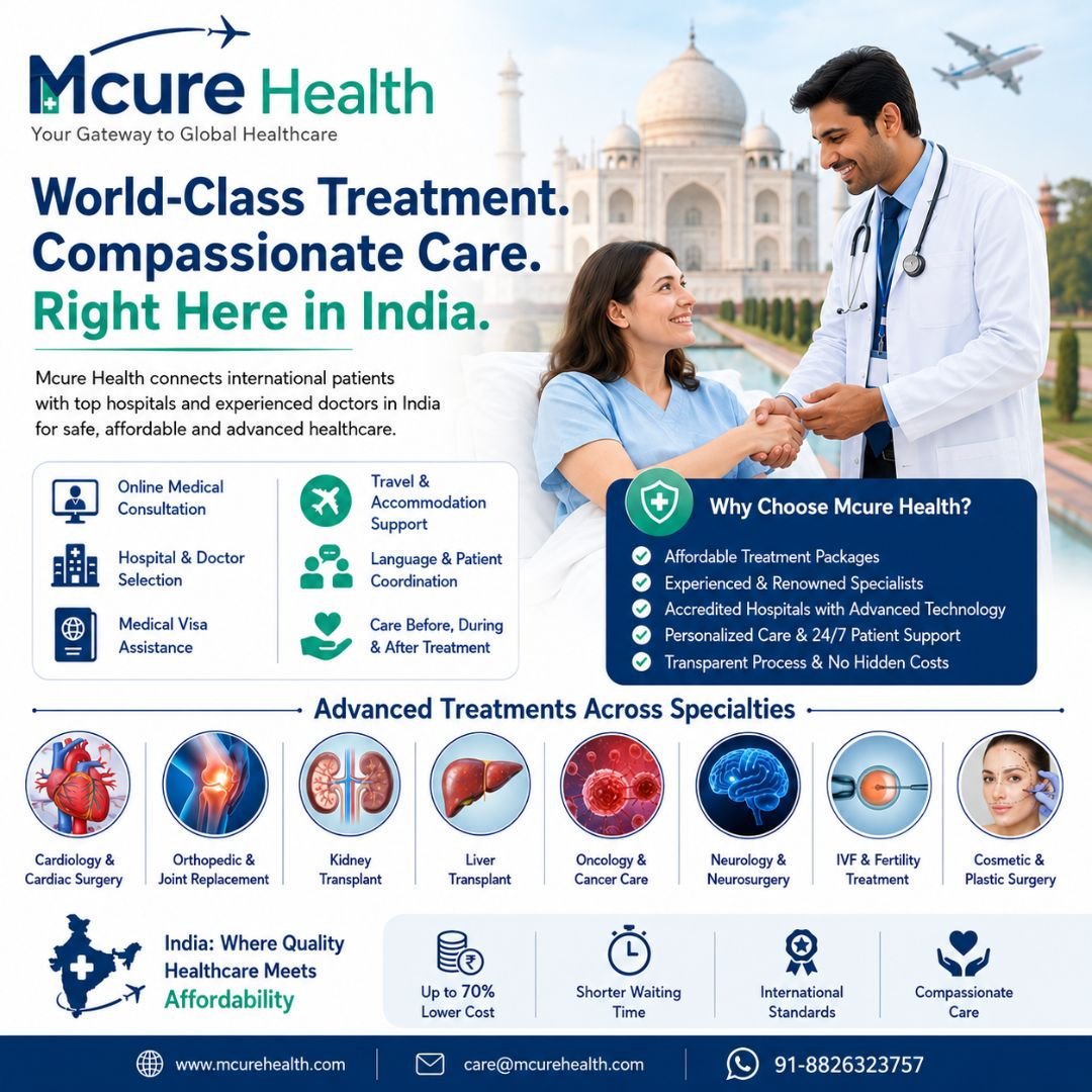 Mcure Health | Best Medical Tourism Company in India for World-Class Treatment