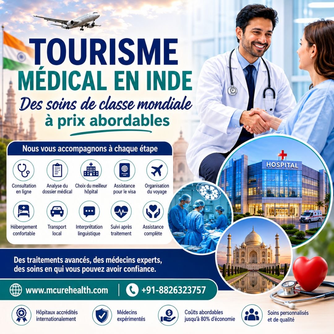 Tourisme Médical en Inde avecMcure Health : Des Soins de Classe Mondiale à Prix Abordables