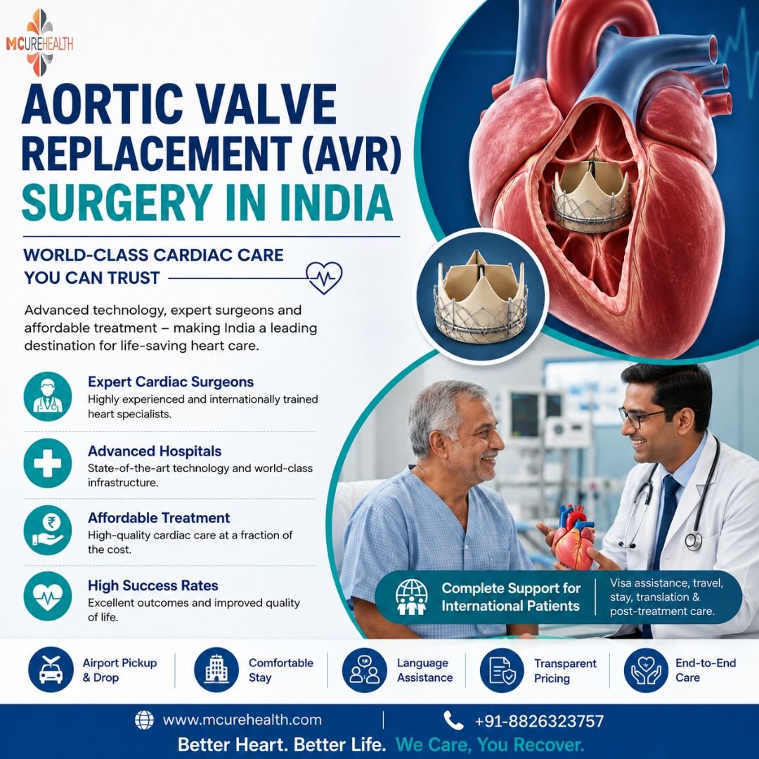 Mcure Health | Aortic Valve Replacement (AVR) Surgery in India