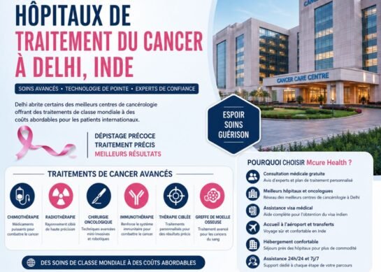 Les Meilleurs Hôpitaux de Traitement du Cancer à Delhi, Inde avec Mcure Health