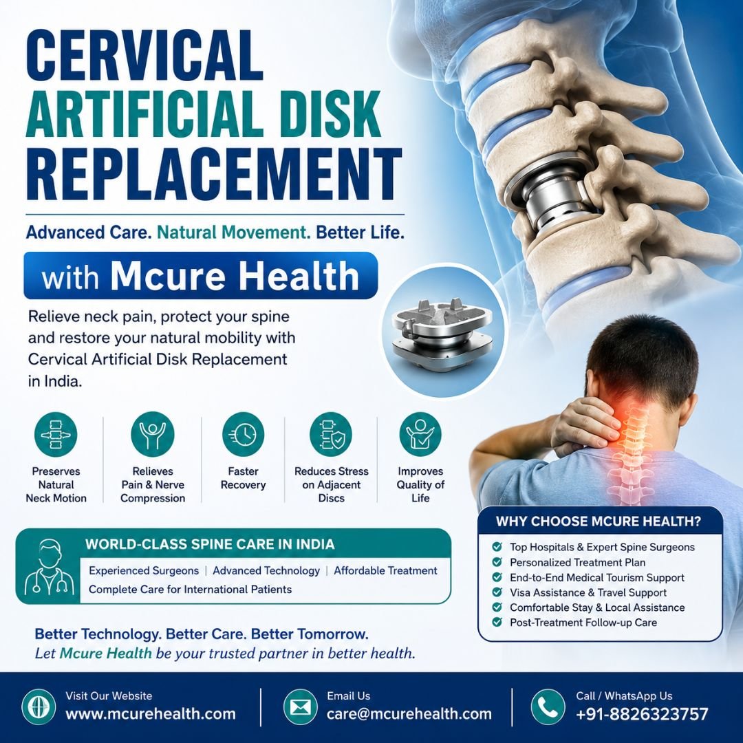 Mcure Health | Cervical Artificial Disk Replacement in India