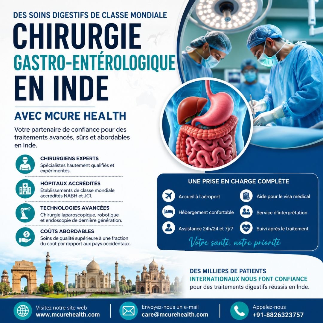 Chirurgie Gastro-entérologique en Inde