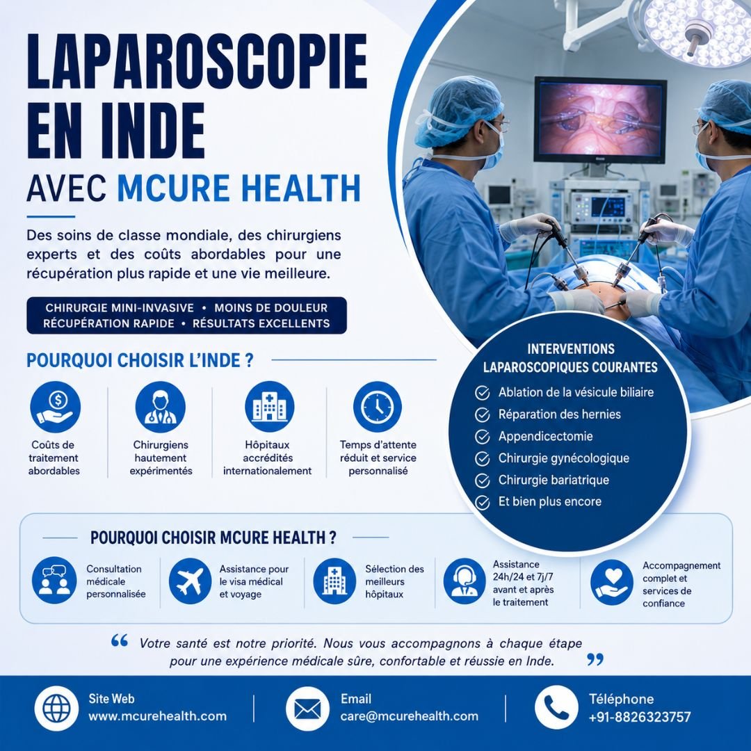 Chirurgie Laparoscopie en Inde avec Mcure Health