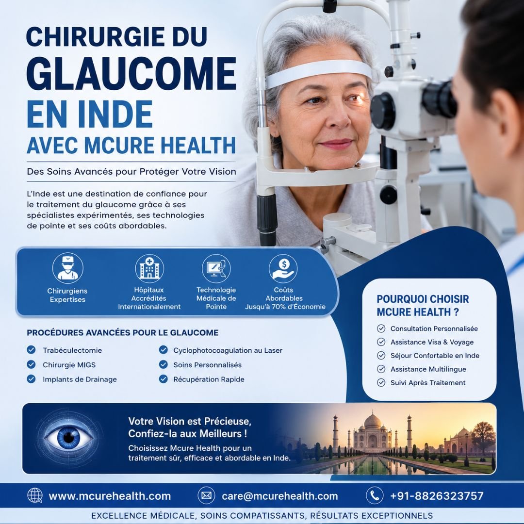 Chirurgie du Glaucome en Inde avec Mcure Health