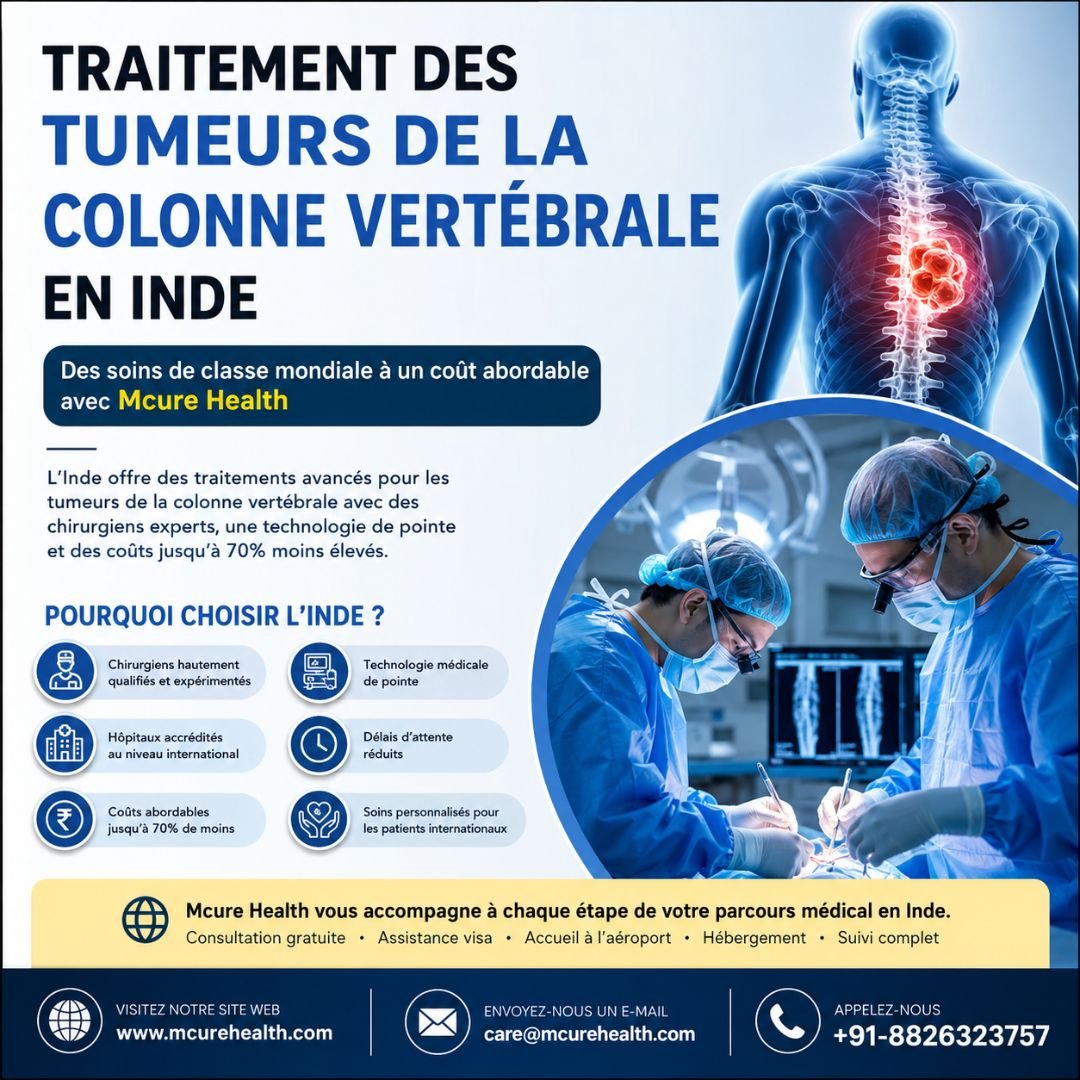 Coût du Traitement des Tumeurs de la Colonne Vertébrale en Inde
