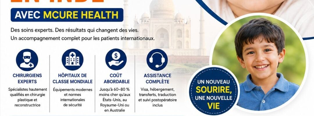 Coût du traitement de la fente labio-palatine en Inde
