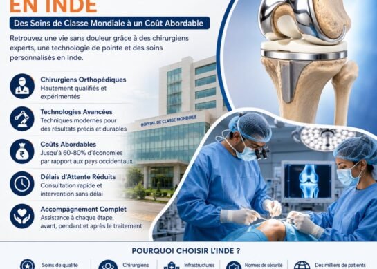 Chirurgie de Remplacement du Genou en Inde avec Mcure Health : Des Soins de Classe Mondiale à un Coût Abordable