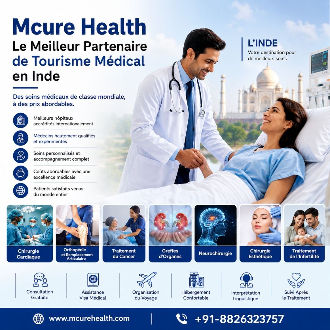 Mcure Health : Le Meilleur Partenaire de Tourisme Médical en Inde