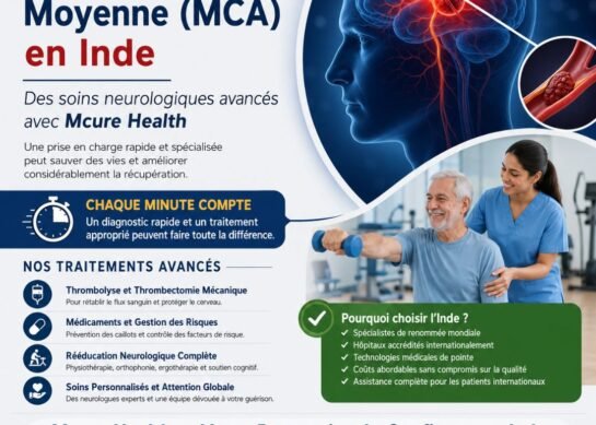 Traitement de l’Infarctus de l’Artère Cérébrale Moyenne (MCA) en Inde avec Mcure Health