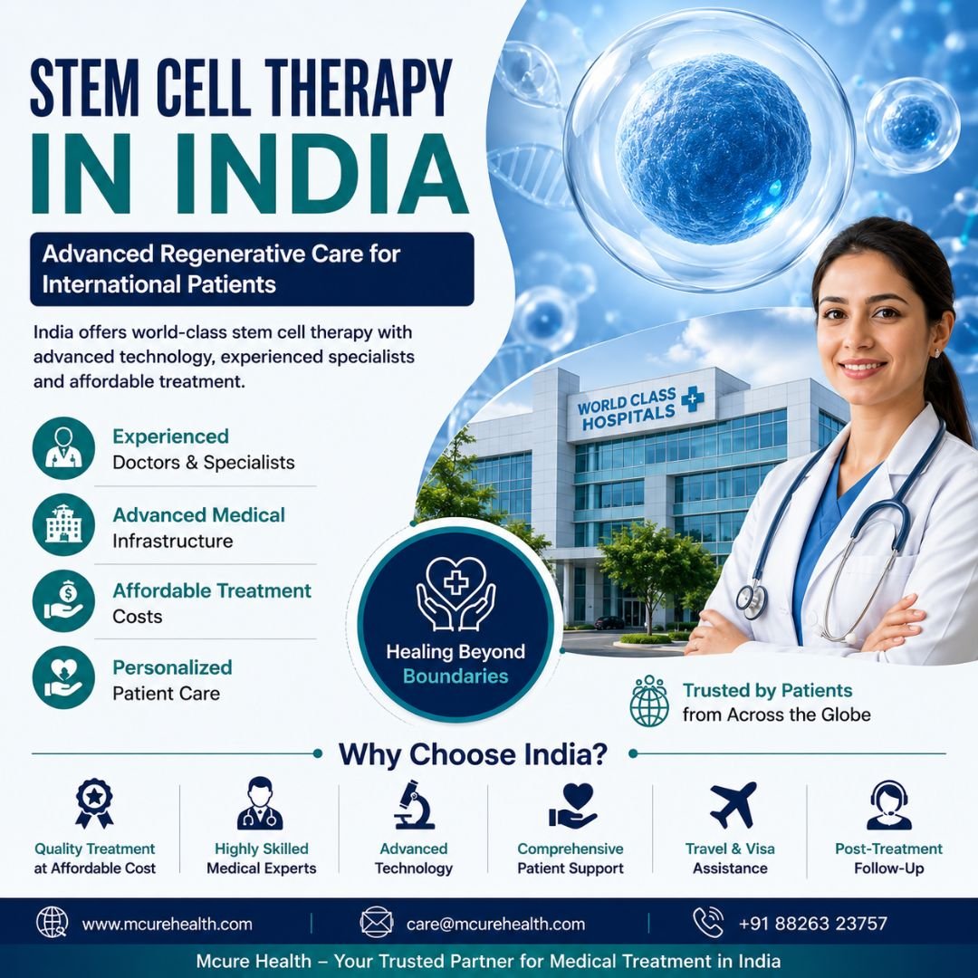 Mcure Health | Stem Cell Therapy in India