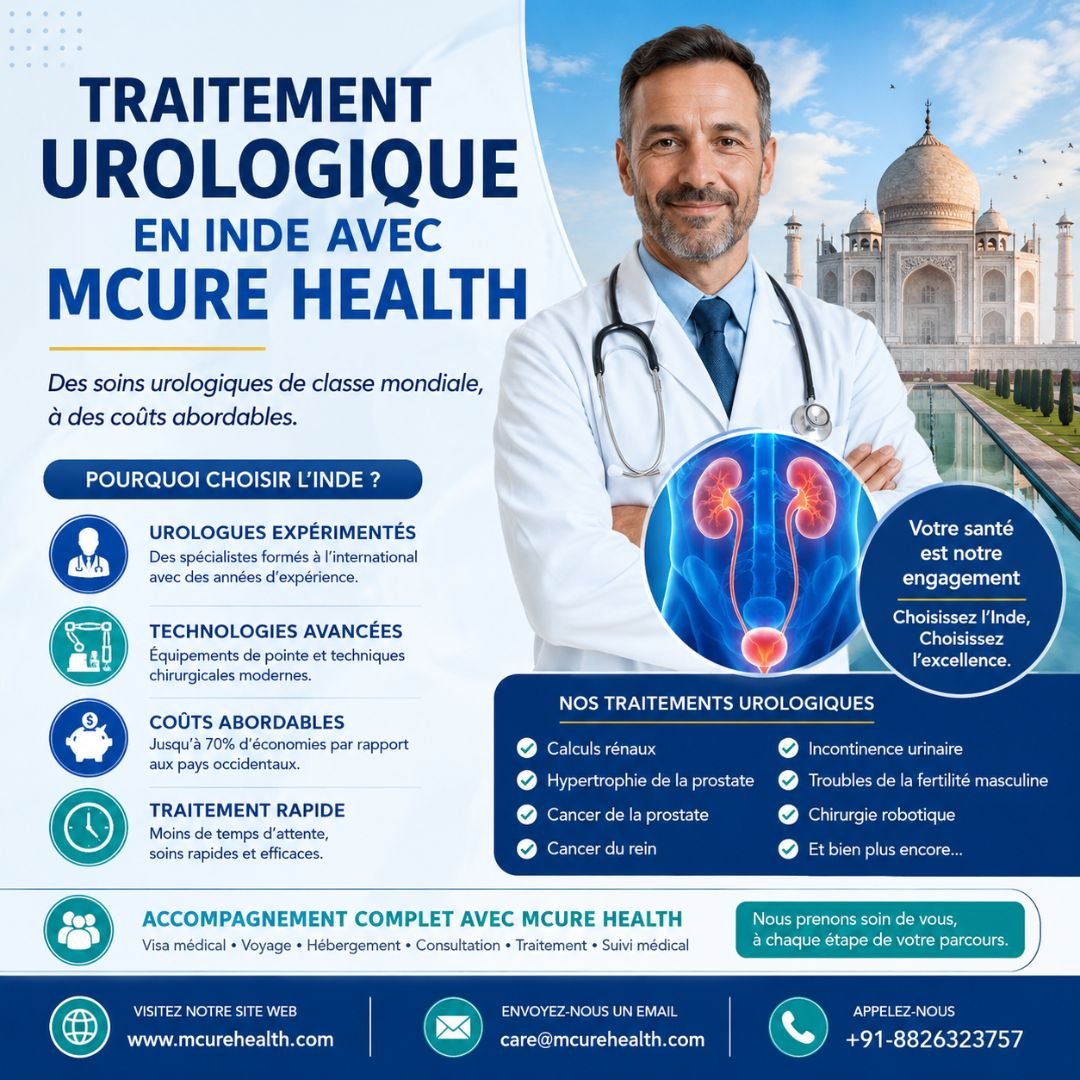 Traitement Urologique en Inde avec Mcure Health