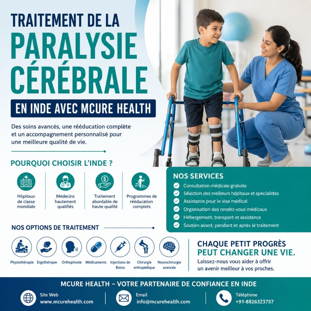 Traitement de la Paralysie Cérébrale en Inde avec Mcure Health