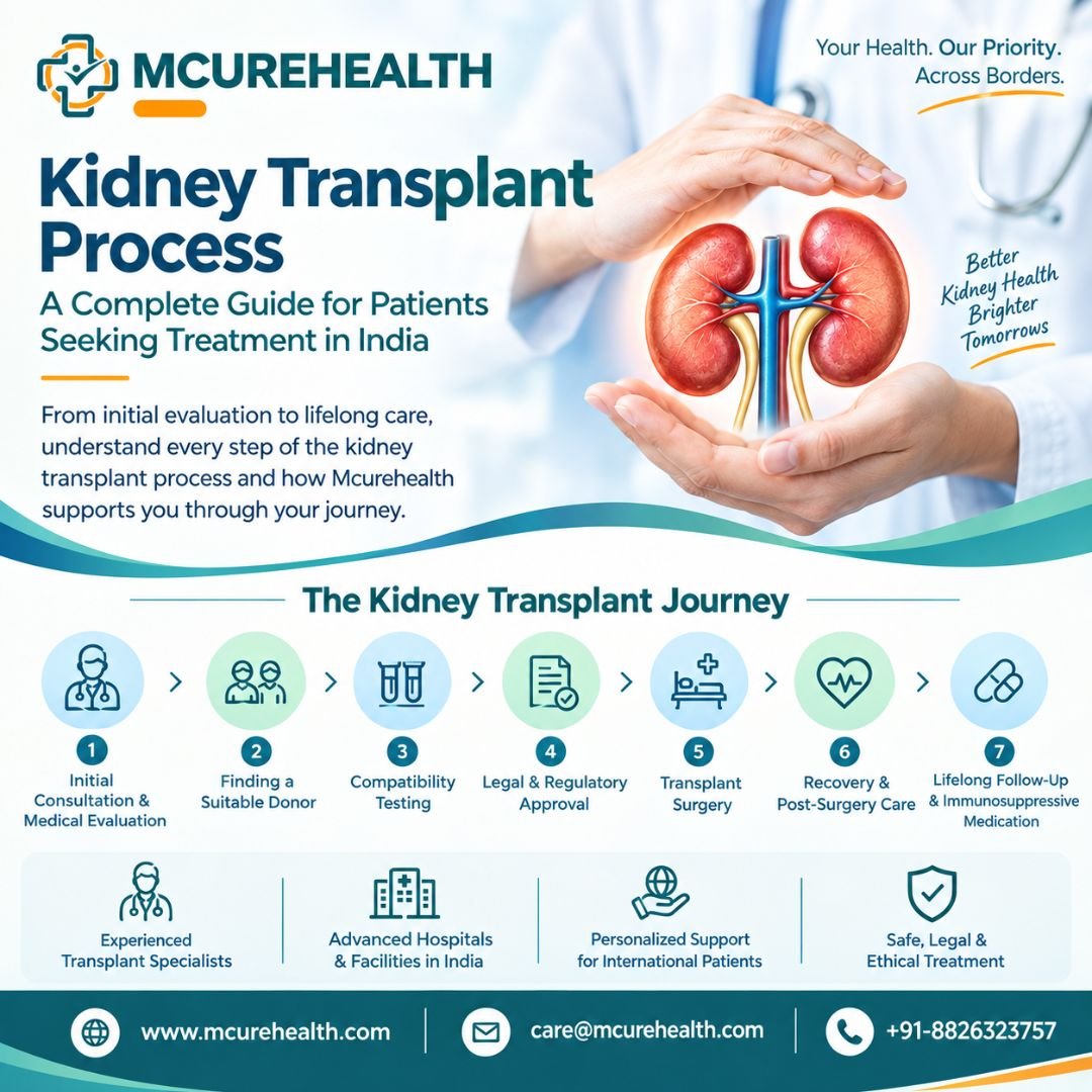 Kidney Transplant Process: A Complete Guide for Patients Seeking Treatment in India
